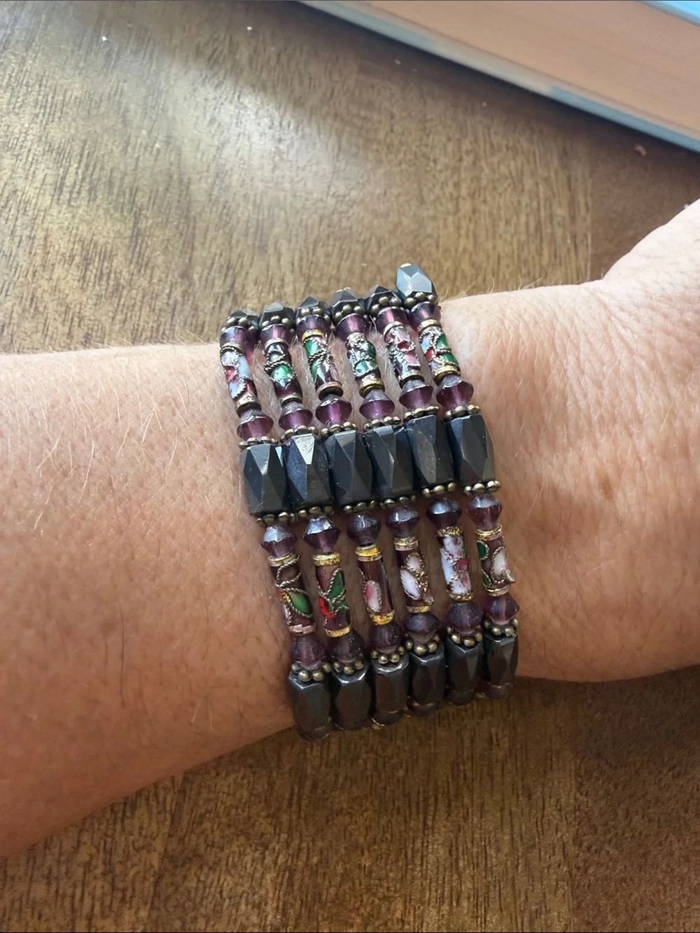 Magnetic Multi-Strand Beaded Necklace or Bracelet!